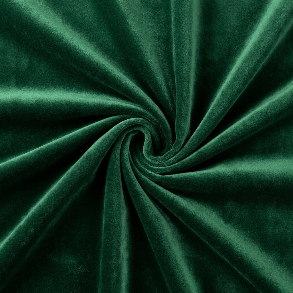 Plush Green fabric swatch