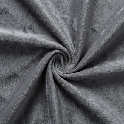 Plush Grey fabric swatch
