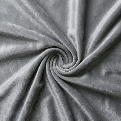 Plush Silver fabric swatch