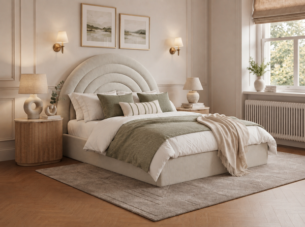The Archmont Bed – Naples Cream