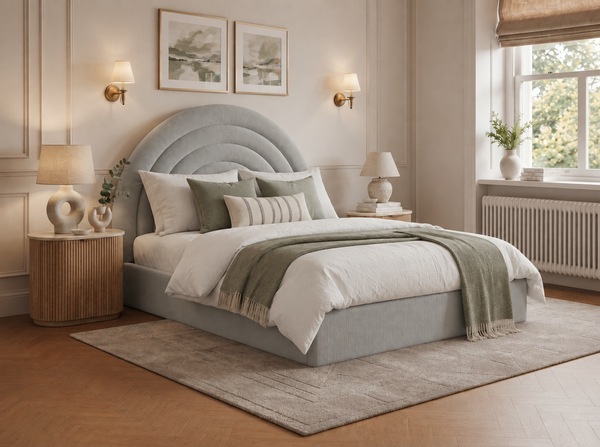 The Archmont Bed – Naples Seal Grey