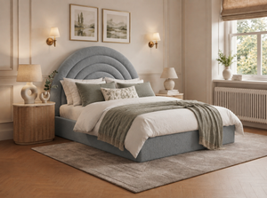The Archmont Bed – Naples Silver