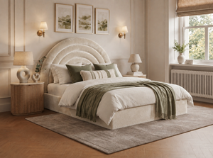The Archmont Bed – Plush Cream