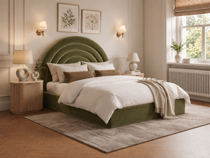 The Archmont Bed – Plush Olive