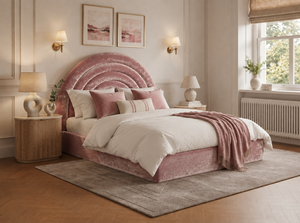 The Archmont Bed – Plush Pink