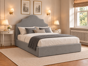 The Ashbourne Bed – Naples Seal Grey