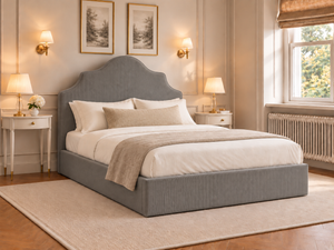 The Ashbourne Bed – Naples Silver