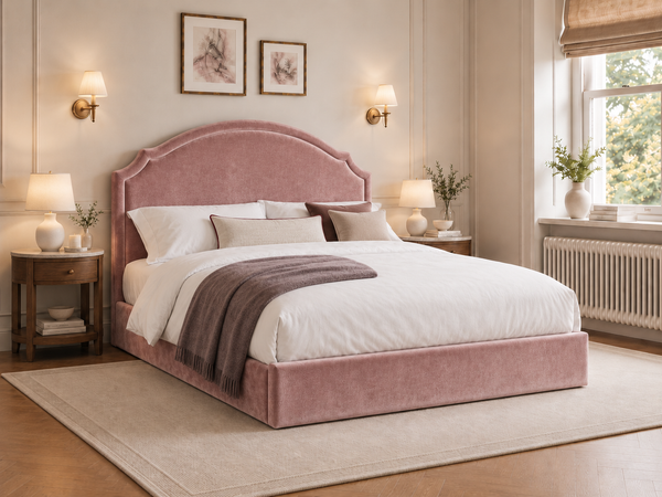 The Asteria Bed – Plush Pink