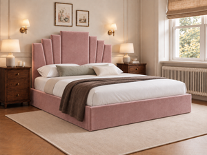 The Astoria Bed – Coniston Pink