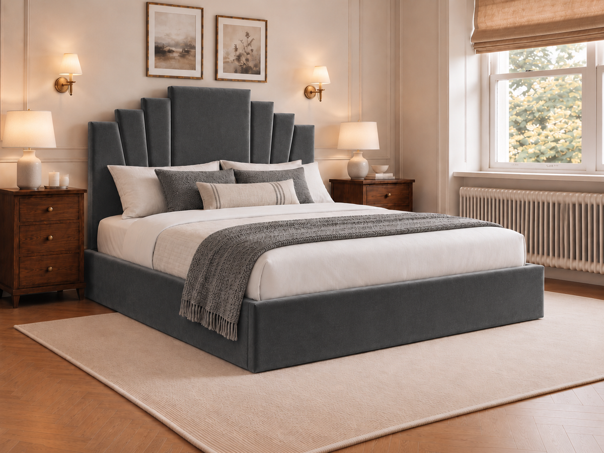 The Astoria Bed – Coniston Silver