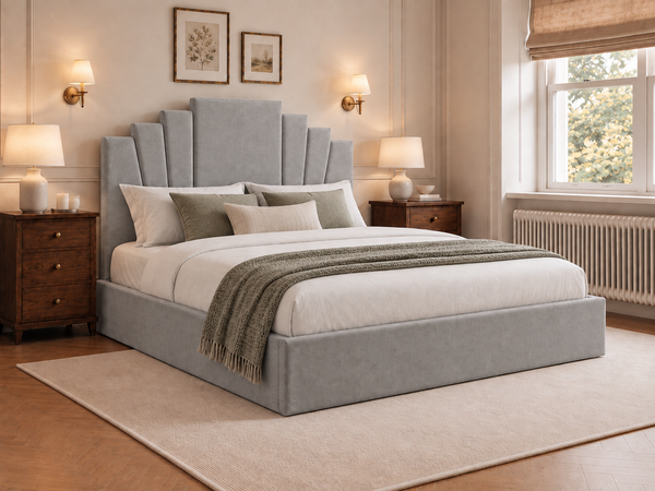 The Monroe Bed – Naples Seal Grey