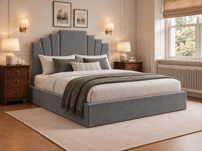 The Astoria Bed – Naples Silver