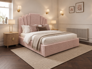The Astoria Bed – Teddy Pink