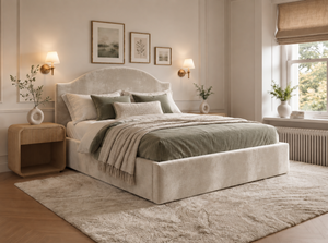 The Aurelia Bed – Plush Cream