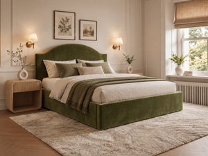The Aurelia Bed – Plush Olive