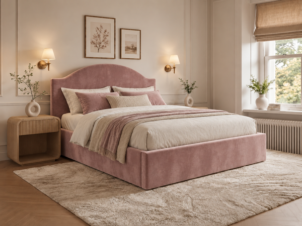 The Aurelia Bed – Plush Pink