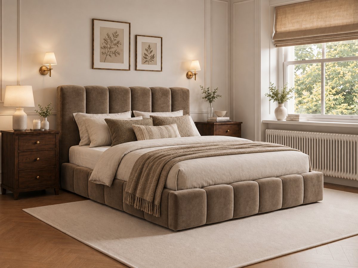 Cloud Luxe Bed – Coniston Mink