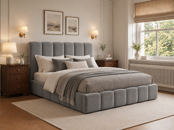 The Cloud Luxe Bed – Naples Seal Grey