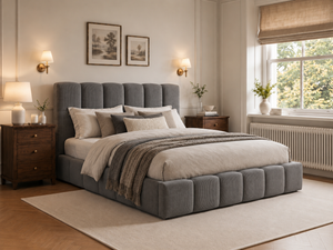 The Cloud Luxe Bed – Naples Silver