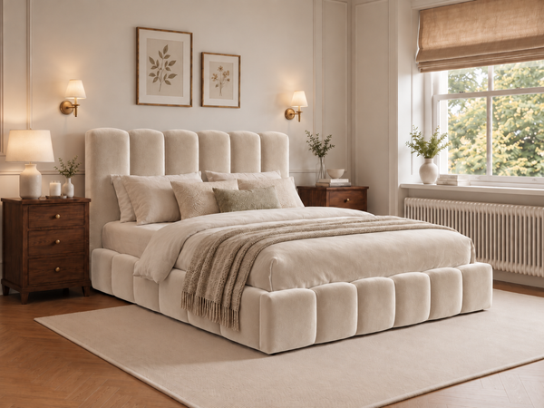 The Cloud Luxe Bed – Plush Cream