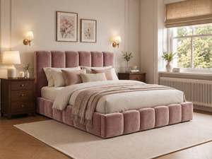 The Cloud Luxe Bed – Plush Pink