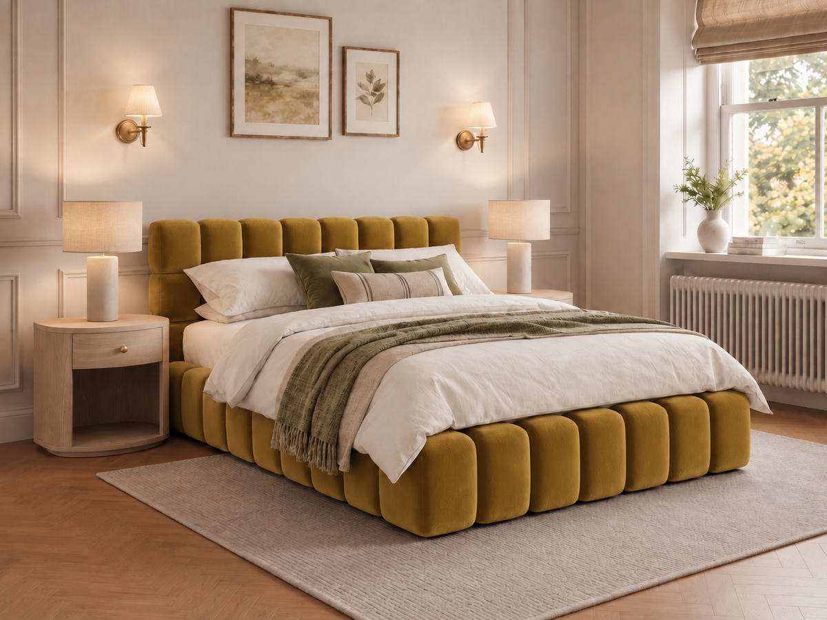 The Cloud Nine Bed – Coniston Mustard