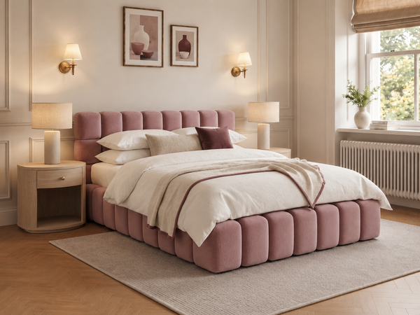 The Cloud Nine Bed – Coniston Pink