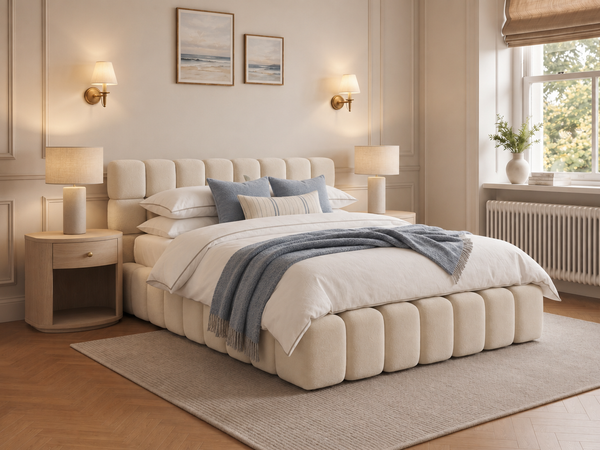 The Cloud Nine Bed – Plush Cream
