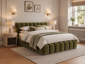 The Cloud Nine Bed – Plush Olive
