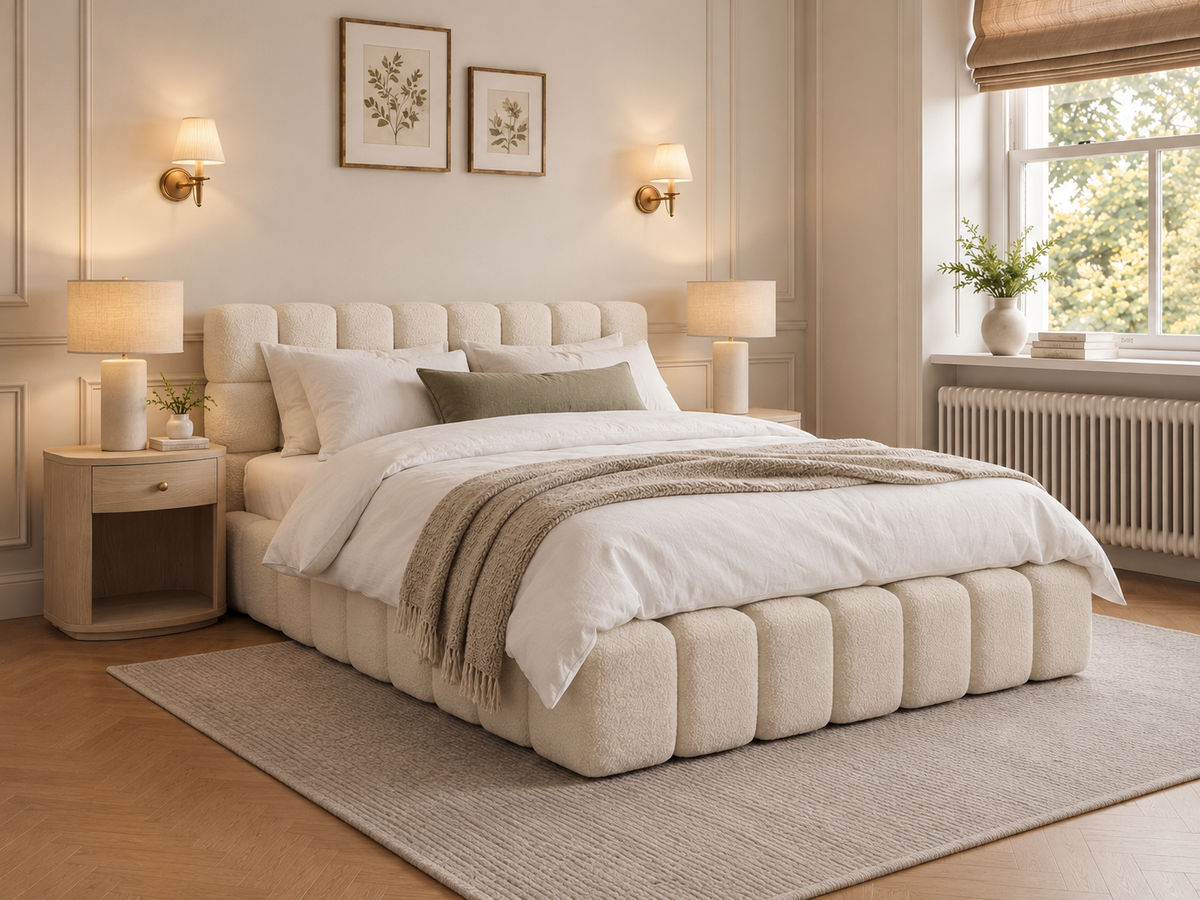 The Cloud Nine Bed – Teddy Ivory