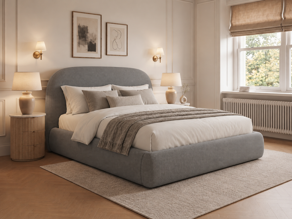 The Estelle Bed – Naples Silver