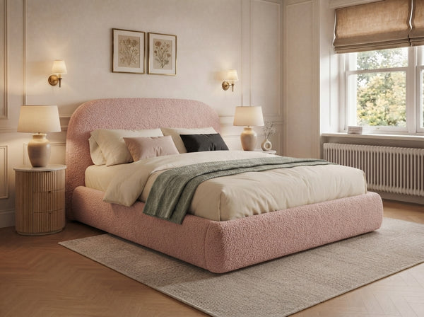 The Estelle Bed – Teddy Pink
