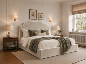The Gatsby Bed – Plush Cream