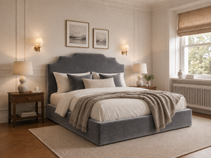 The Gatsby Bed – Plush Grey