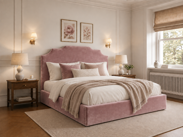 The Gatsby Bed – Plush Pink