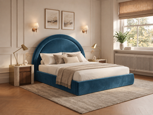 The Halo Bed – Coniston Blue