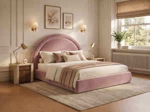 The Halo Bed – Coniston Pink