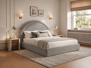 The Halo Bed – Naples Seal Grey
