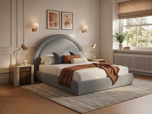 The Halo Bed – Naples Silver