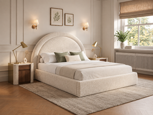 The Halo Bed – Teddy Ivory