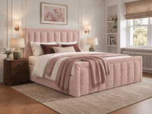The Harrington Bed – Teddy Pink
