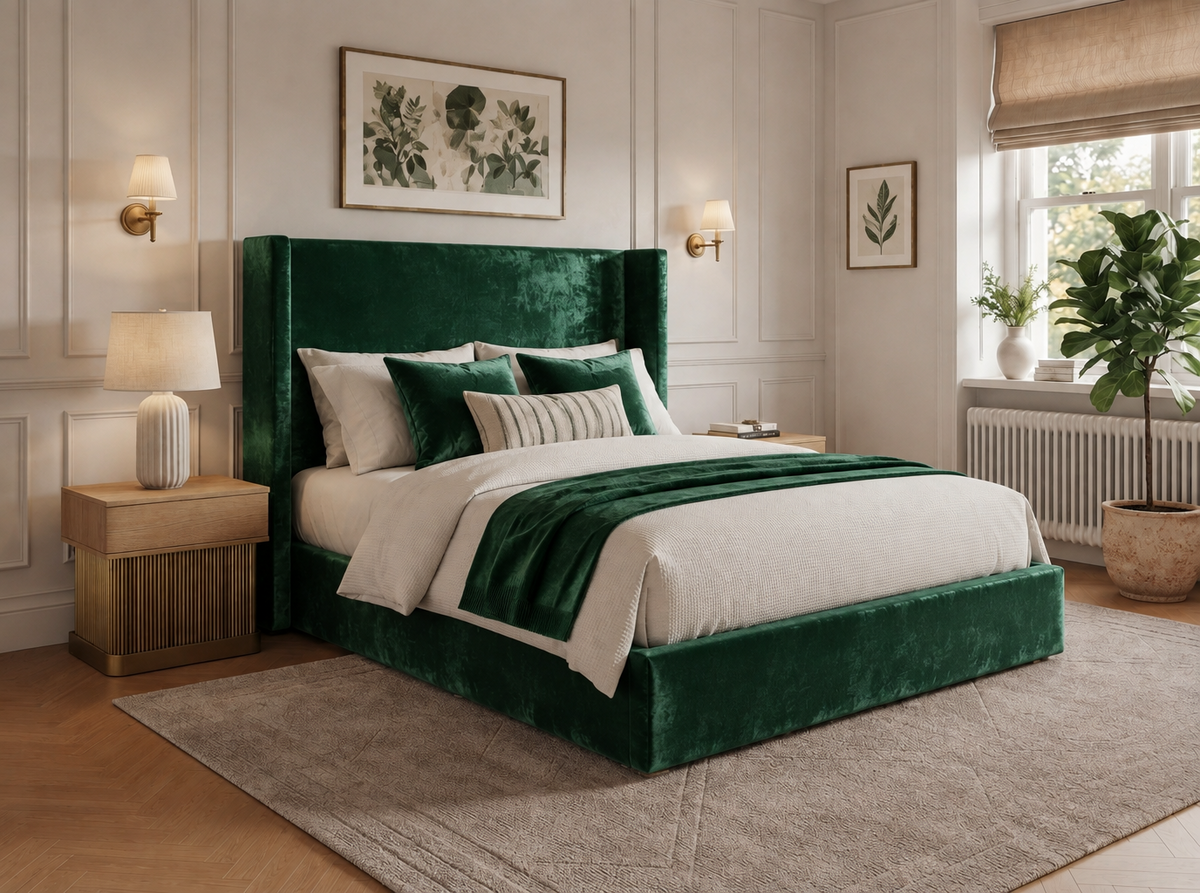 The Imperial Bed – Plush Green