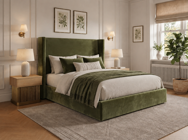 The Imperial Bed – Plush Olive