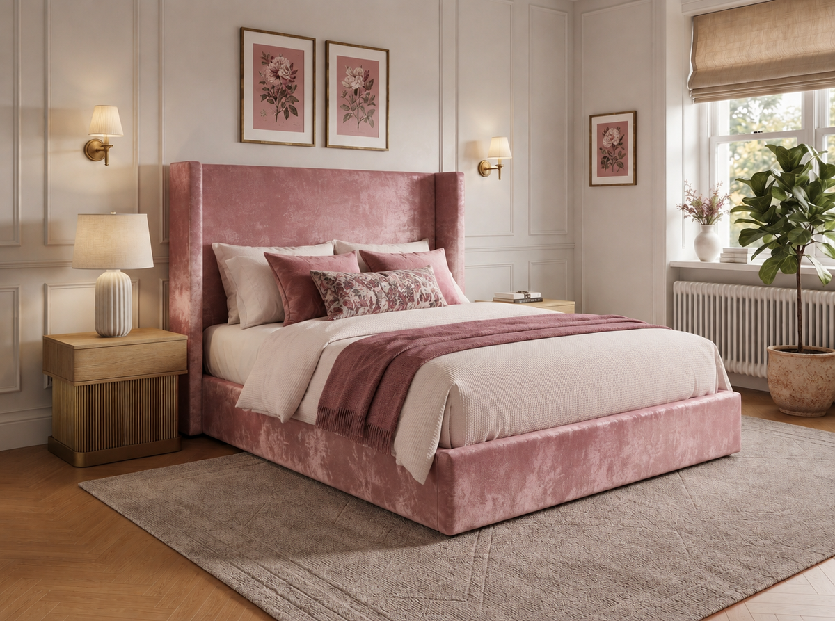 The Imperial Bed – Plush Pink