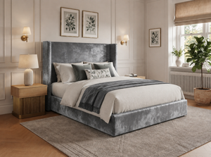 The Imperial Bed – Plush Silver