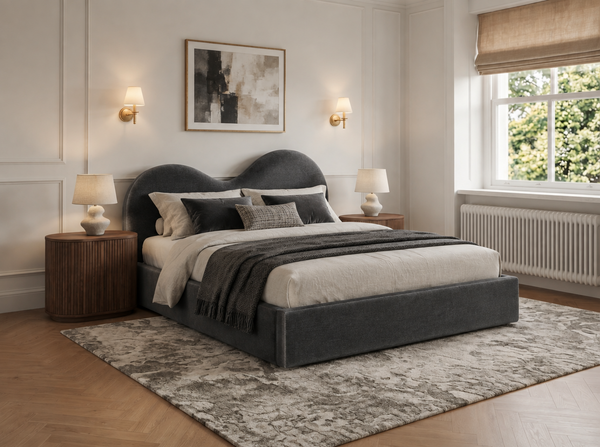 The Luna Bed – Coniston Charcoal