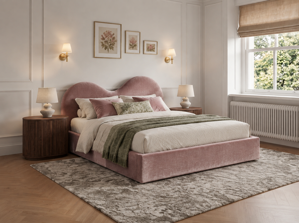 The Luna Bed – Coniston Pink