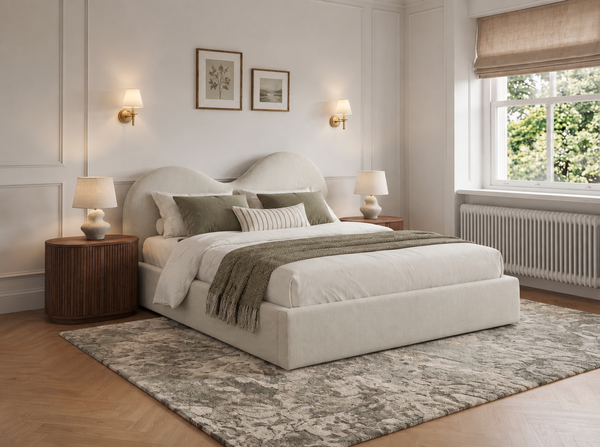 The Luna Bed – Naples Cream