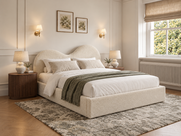 The Luna Bed – Teddy Ivory