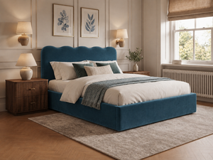 The Seraphine Bed – Coniston Blue
